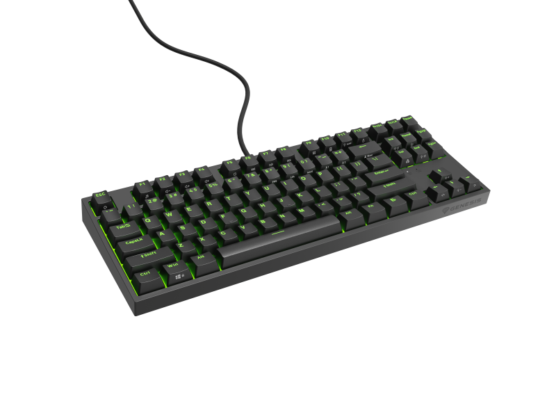 Tastatură Gaming Mecanică GENESIS Thor 404 TKL RGB Negru