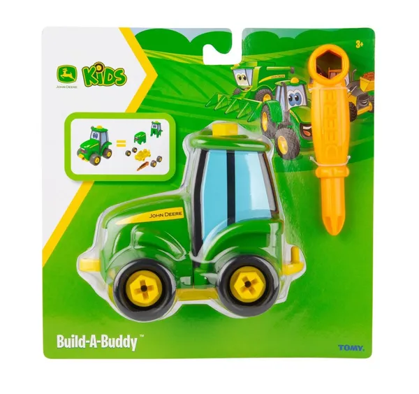 Tractoraș TOMY John Deere Build-a-Buddy Johnny T47208 - imagine 3