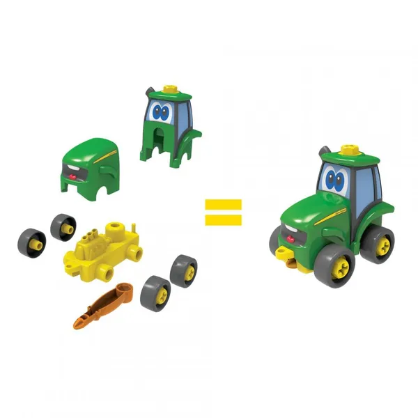 Tractoraș TOMY John Deere Build-a-Buddy Johnny T47208 - imagine 2