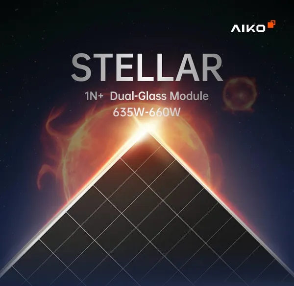 Panou Solar AIKO STELLAR 1N+ 645W Monocristalin Dual-Glass