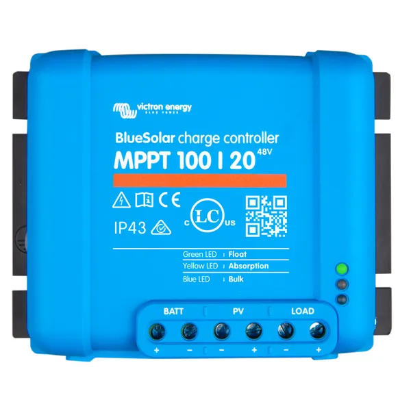 Regulator Solar VICTRON ENERGY BlueSolar MPPT 100/20 până la 48V Retail