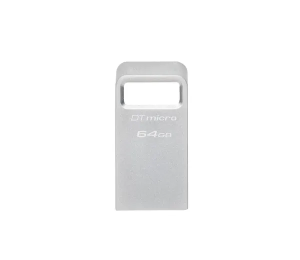 Memorie USB KINGSTON DataTraveler Micro 64GB USB 3.2 Gen1 Metalic - imagine 4