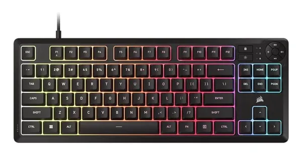 Tastatură Gaming CORSAIR K55 CORE TKL Negru