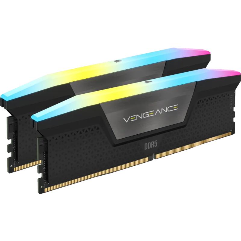 Memorie RAM PC CORSAIR Vengeance RGB 32GB DDR5 6000MHz - imagine 2