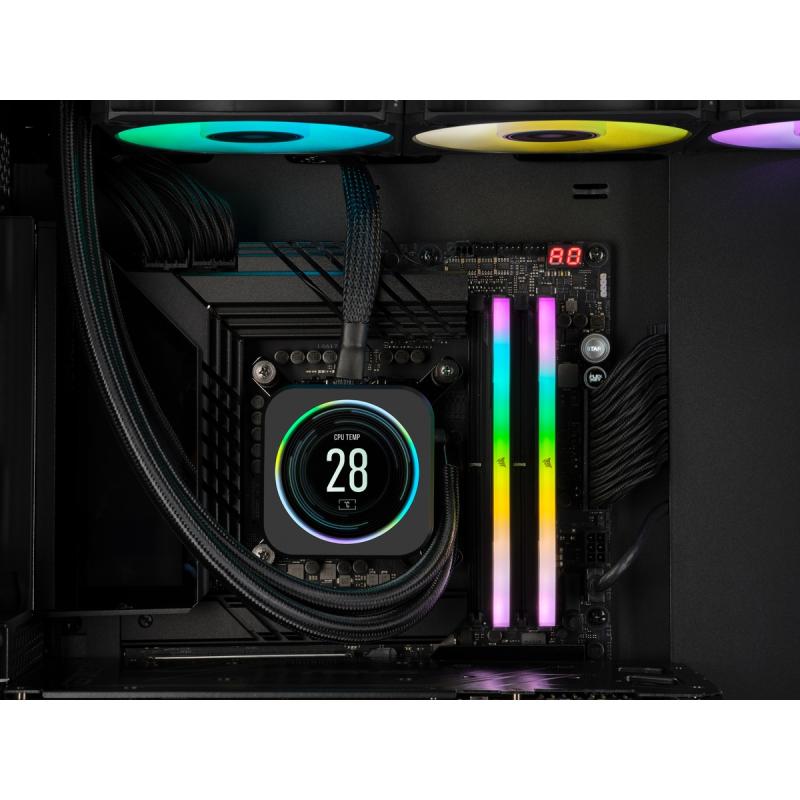 Memorie RAM PC CORSAIR Vengeance RGB 32GB DDR5 6000MHz - imagine 3