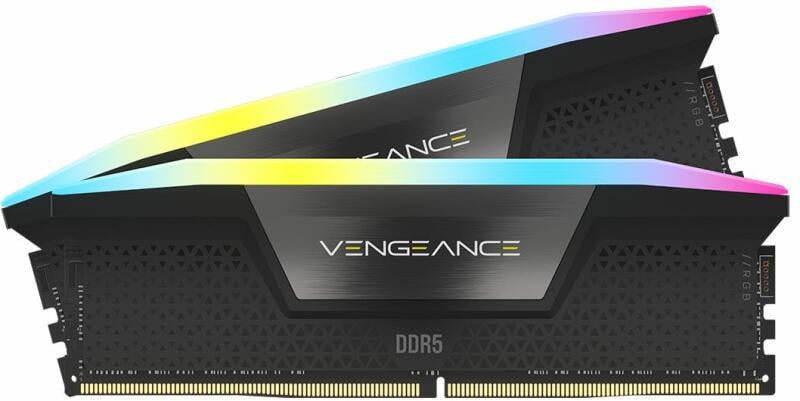 Memorie RAM PC CORSAIR Vengeance RGB 32GB DDR5 6000MHz - imagine 4