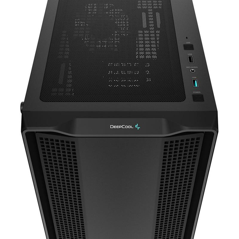 Carcasă PC DEEPCOOL CC360 Mid Tower ARGB Negru - imagine 10
