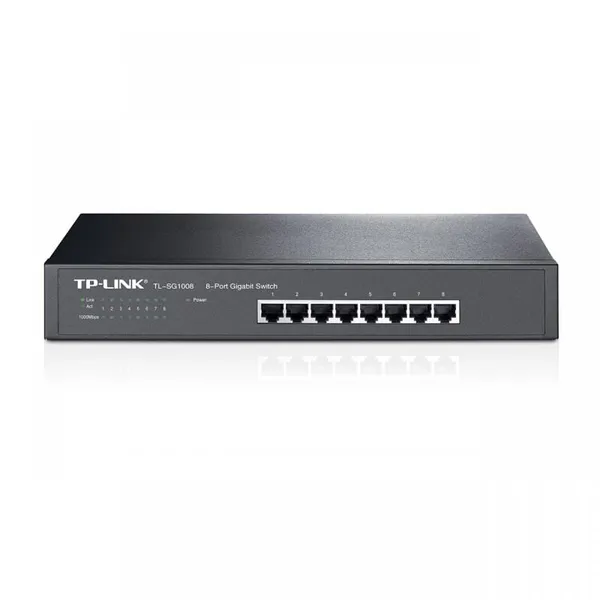 Switch TP-LINK TL-SG1008 8 Porturi Gigabit - imagine 2