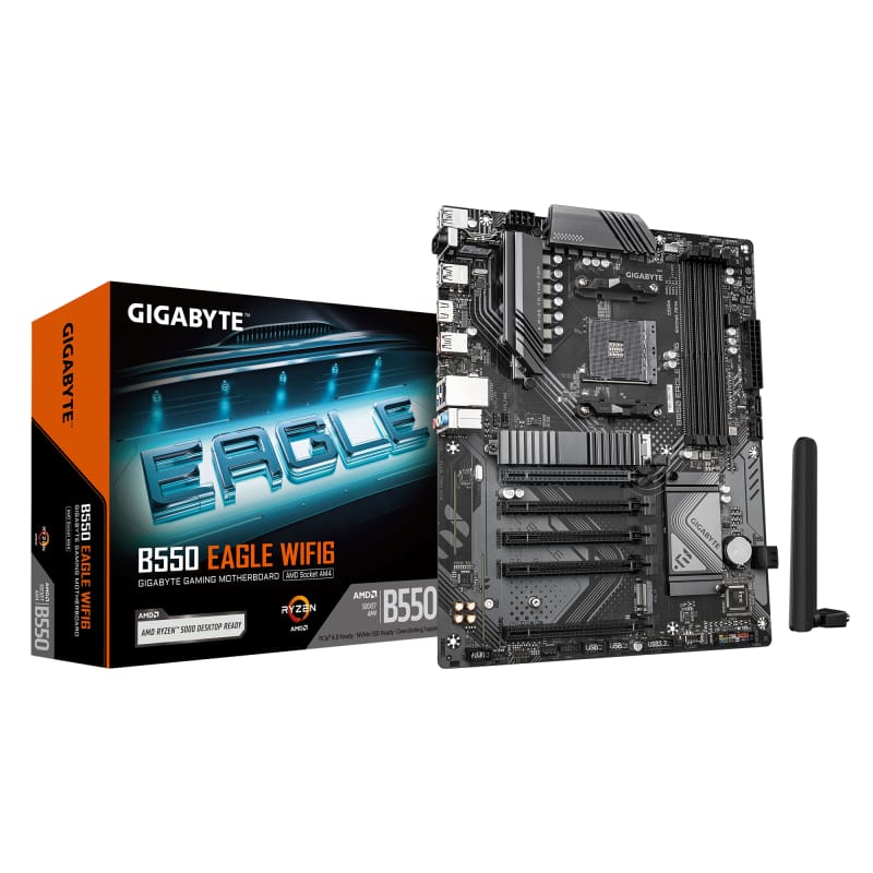 Placă de bază GIGABYTE B550 EAGLE WIFI6 AM4 DDR4 ATX