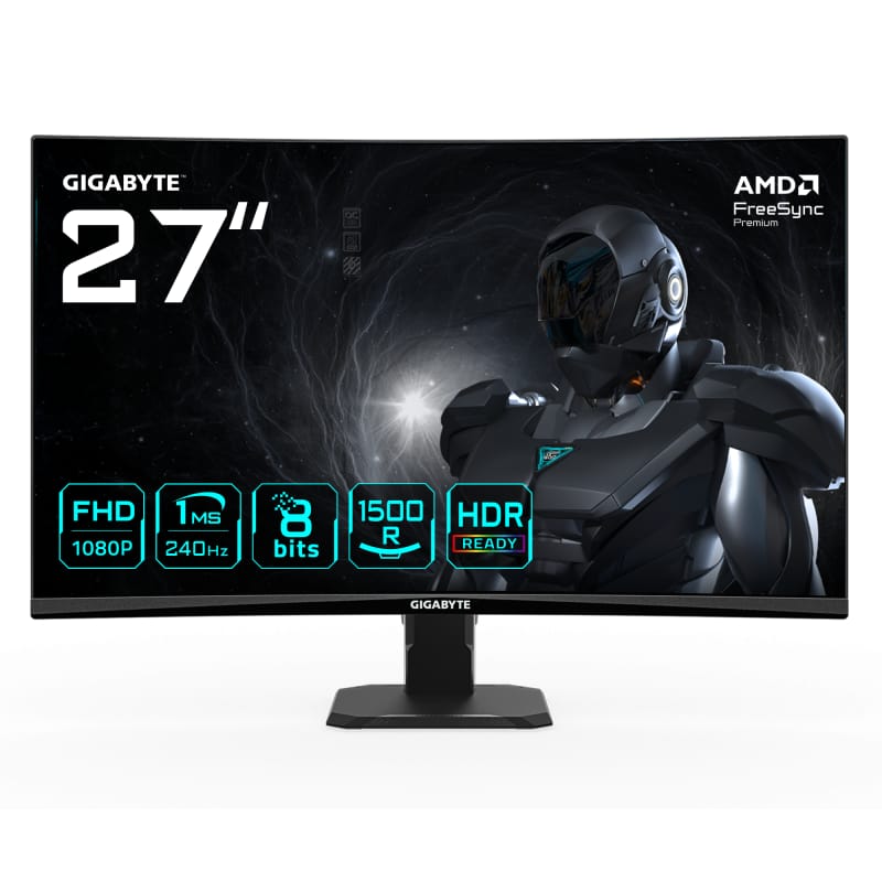 Monitor GIGABYTE GS27FC2 27 inch Full HD 1ms 240Hz Negru