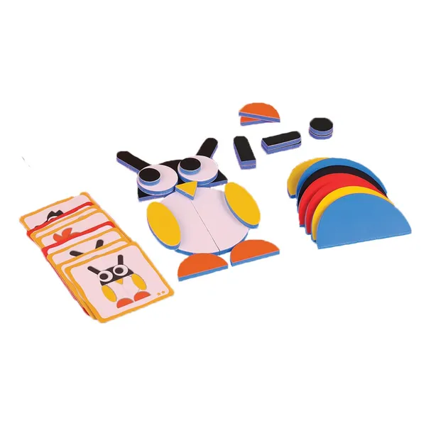 Joc Puzzle PUEDO TOYS Spumă EVA 29 Piese Colorate - imagine 3