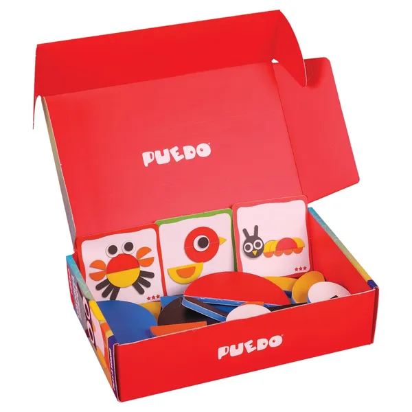 Joc Puzzle PUEDO TOYS Spumă EVA 29 Piese Colorate - imagine 4