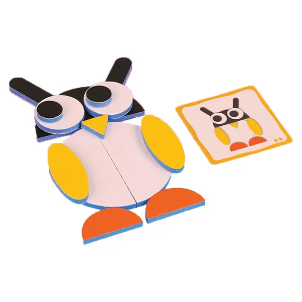 Joc Puzzle PUEDO TOYS Spumă EVA 29 Piese Colorate - imagine 2