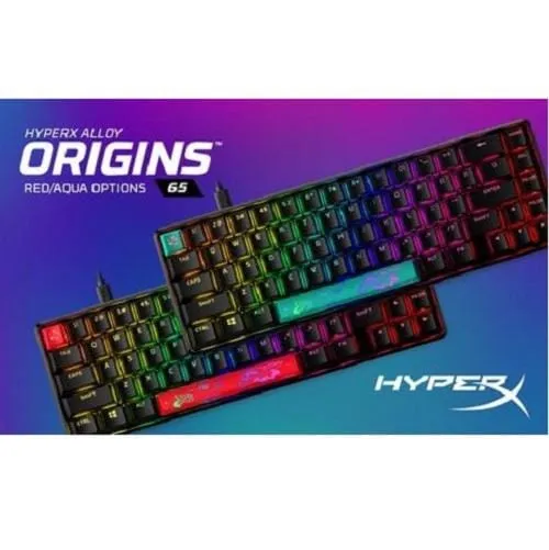 Tastatură HP HyperX Alloy 65 Mecanică RGB Neagră