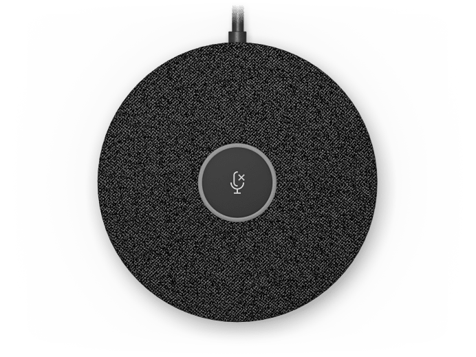 Microfon LOGITECH Rally Mic Pod USB Negru 989-000430 - imagine 2