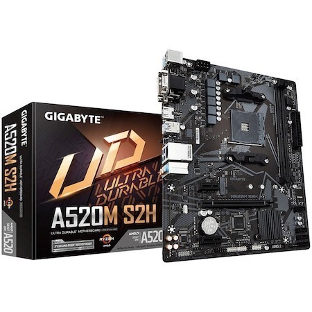 Placă de bază GIGABYTE A520M S2H Socket AM4 - imagine 3