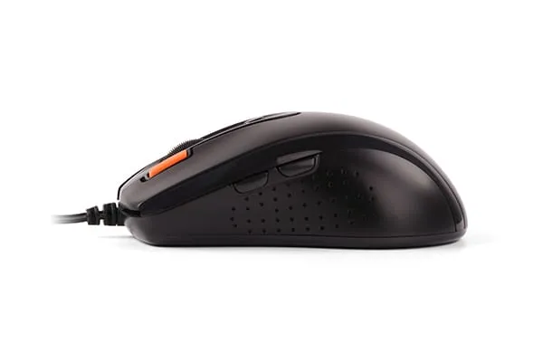 Mouse A4TECH N-70FX-BK cu Fir USB 1600 DPI Negru - imagine 2