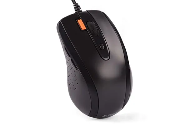 Mouse A4TECH N-70FX-BK cu Fir USB 1600 DPI Negru - imagine 3