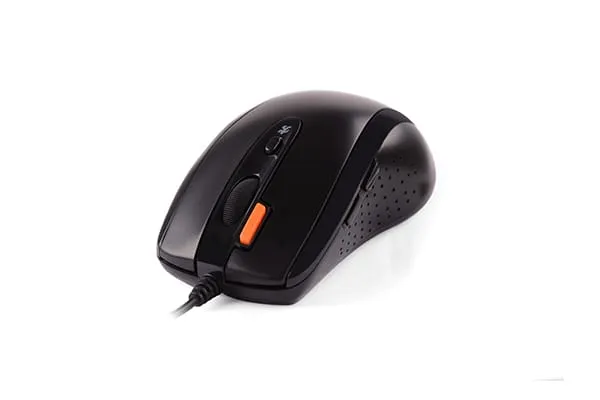 Mouse A4TECH N-70FX-BK cu Fir USB 1600 DPI Negru - imagine 5