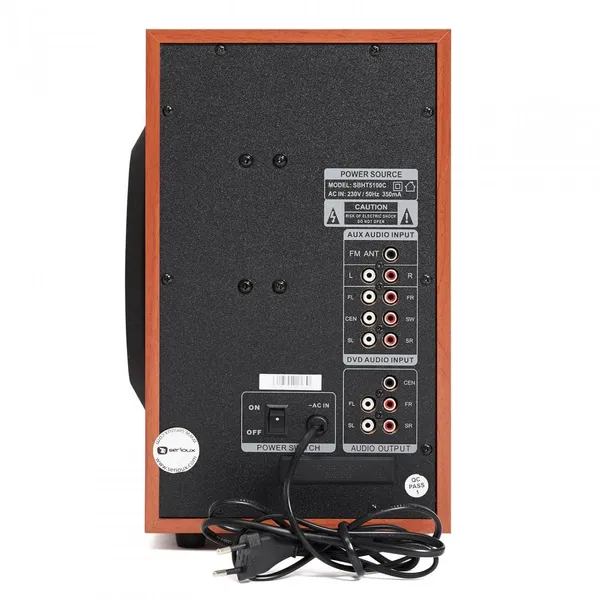 Sistem Boxe 5.1 SERIOUX SoundBoost HT5100C 140W RMS - imagine 5