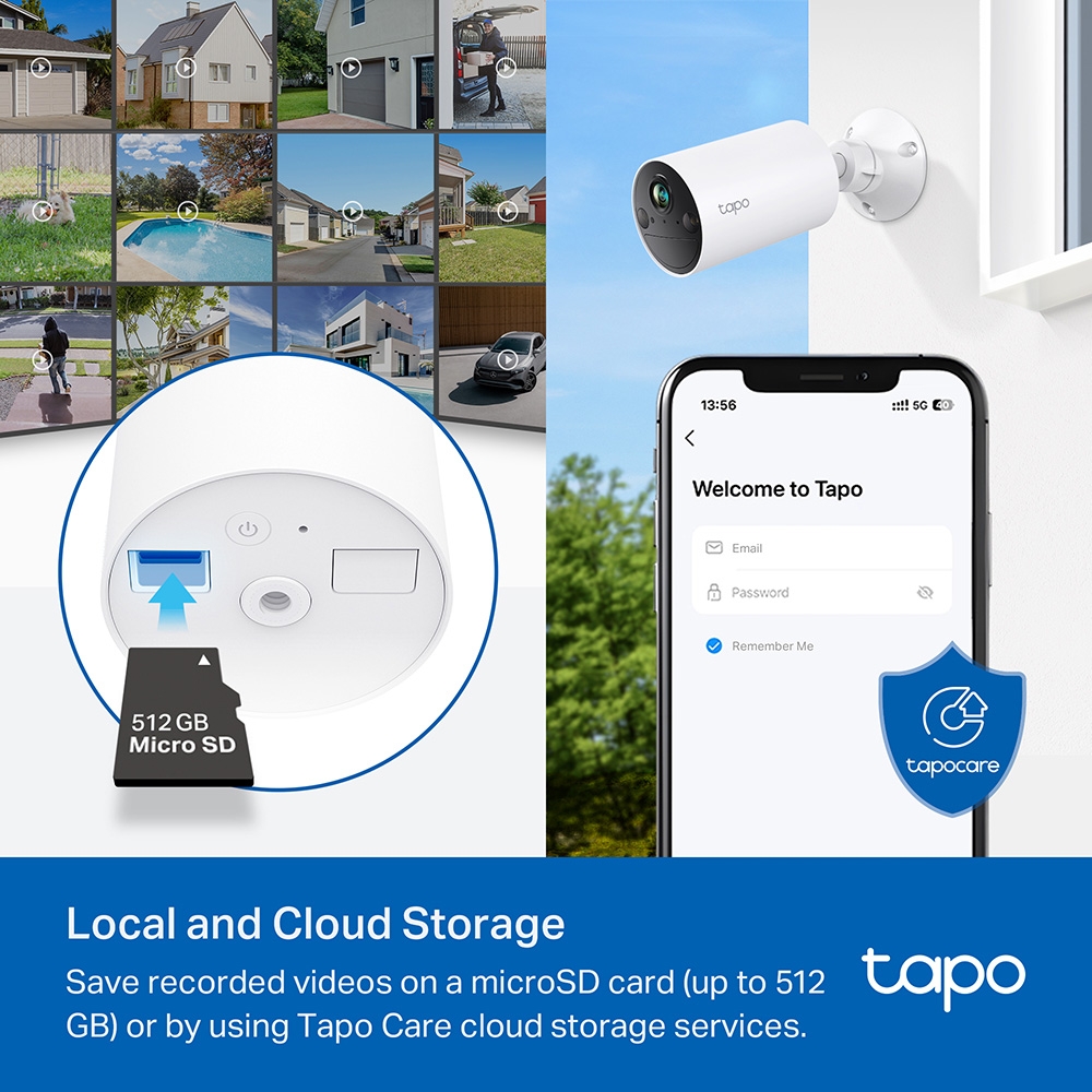Cameră Supraveghere TP-LINK Tapo C410 WiFi 2K QHD - imagine 8