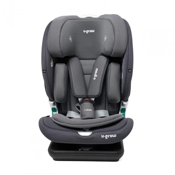 Scaun auto U-GROW Goldfix Plus Isofix Gri Bluetooth