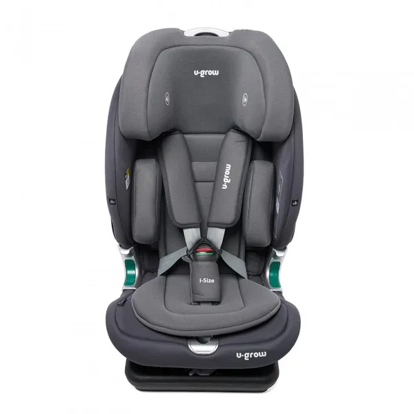 Scaun auto U-GROW Goldfix Plus Isofix Gri Bluetooth - imagine 2