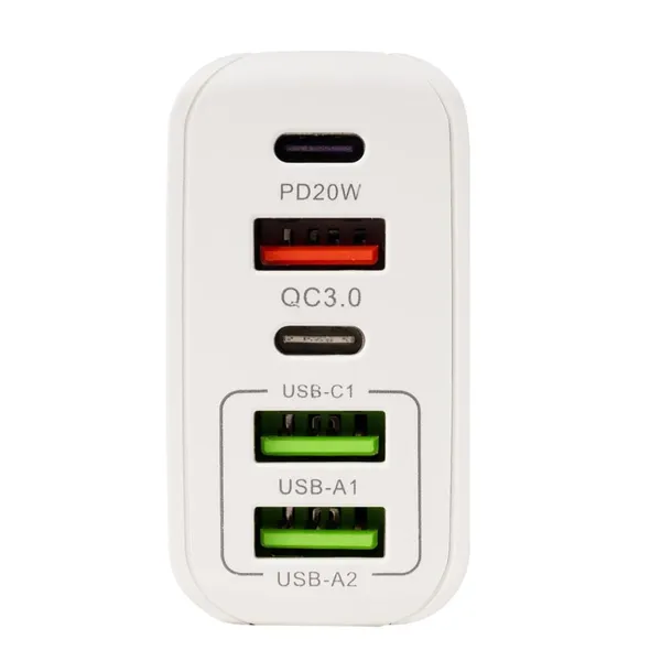 Încărcător Rețea SPACER QC 38W 5 Porturi Alb SPAR-CINQUEQ-01 - imagine 3
