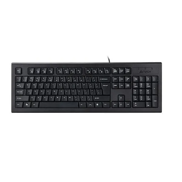 Tastatură A4TECH KR-85 USB Cu Fir 104 Taste Negru