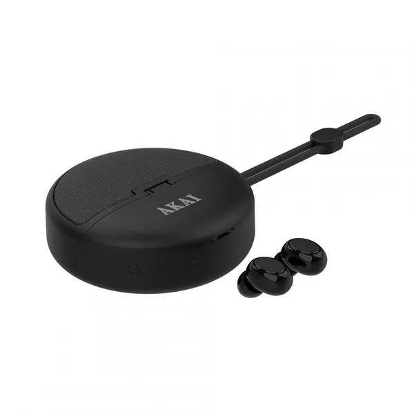Căști Audio AKAI BTE-J500BT Wireless Bluetooth 5.4 Negru - imagine 2