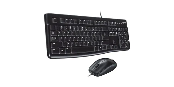 Set Tastatură și Mouse LOGITECH MK120 Negru USB