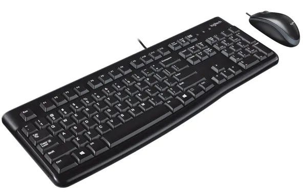 Set Tastatură și Mouse LOGITECH MK120 Negru USB - imagine 2