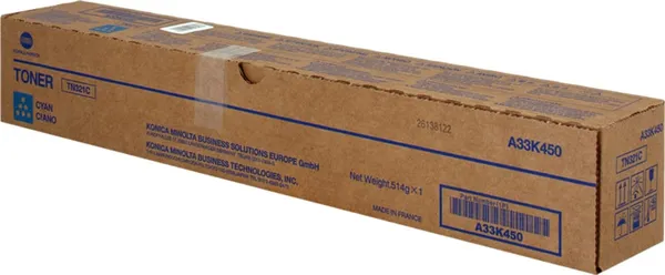Toner KONICA-MINOLTA TN-321C Cyan 25K - imagine 3