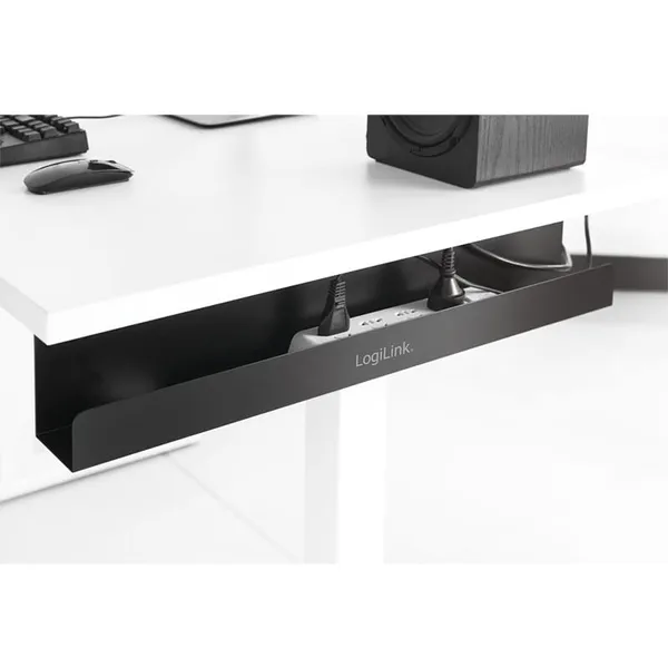 Organizator cabluri LOGILINK KAB0070 Oțel Negru - imagine 6