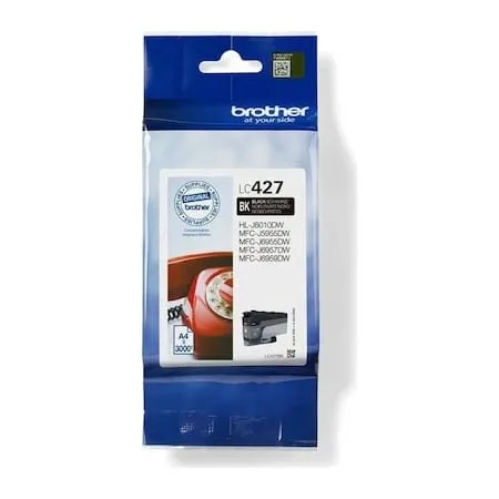 Cartuș Cerneală BROTHER LC427BK Negru 3000 Pagini