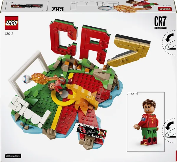Set Construcție LEGO Cristiano Ronaldo Momente Importante din Fotbal LEGO43012 - imagine 4