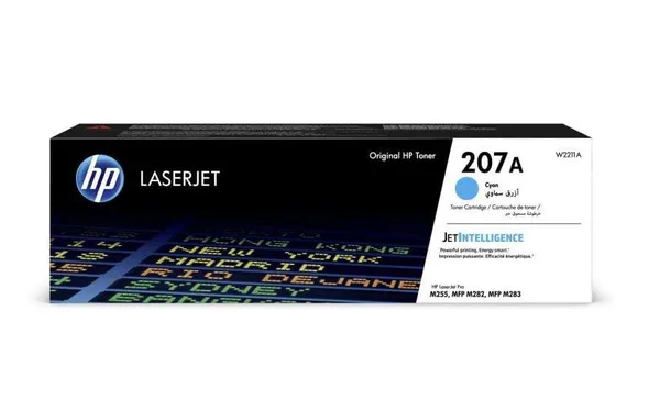 Toner HP 207A Cyan 1250 pagini Original W2211A - imagine 2