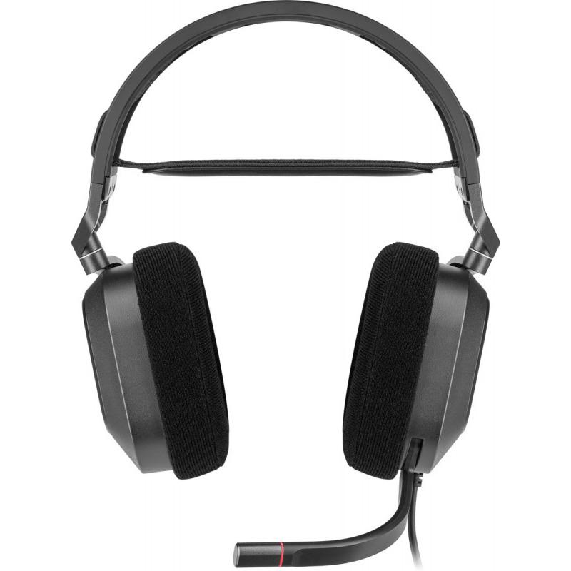 Căști Gaming CORSAIR HS80 Surround Over-head Negru Carbon - imagine 2