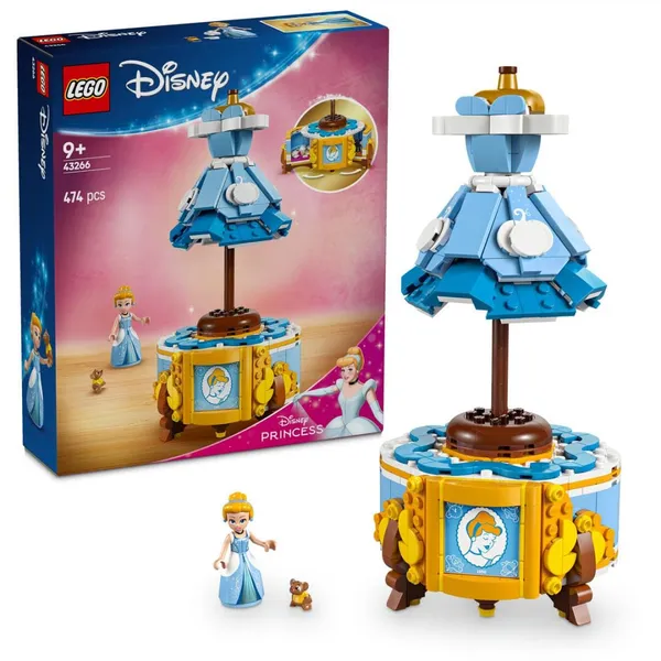 Set Construcție LEGO Disney Princess 43266 Rochia Cenușăresei