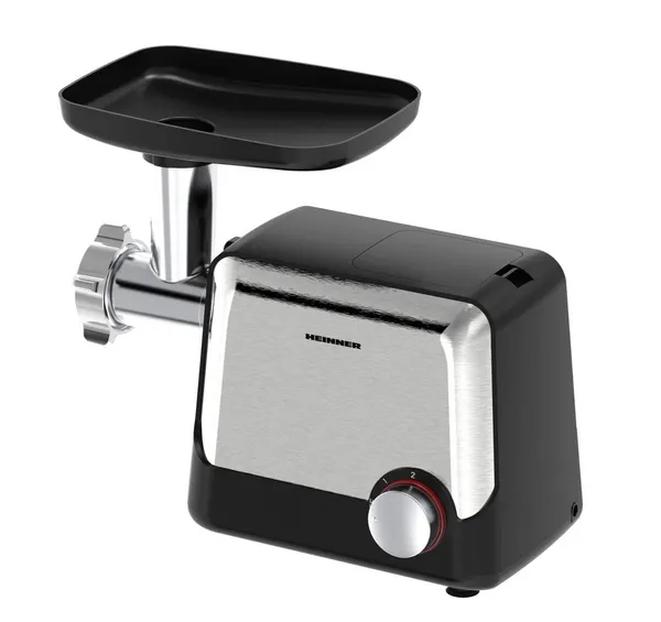 Mașină de tocat HEINNER DualSteel 2100 2100W Negru-Inox - imagine 2