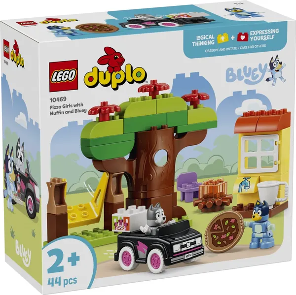 Set Construcție LEGO 10469 Muffin și Blue, Fetele Care Aduc Pizza - imagine 3