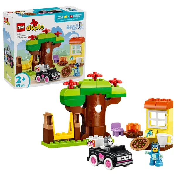 Set Construcție LEGO 10469 Muffin și Blue, Fetele Care Aduc Pizza