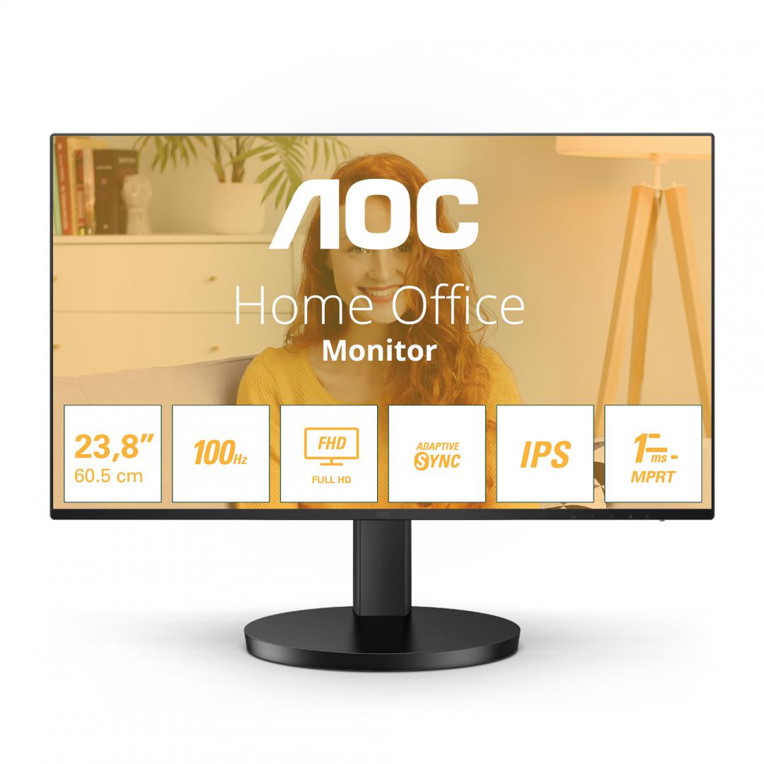 Monitor AOC 24B3HA2 23.8" IPS Full HD 100Hz