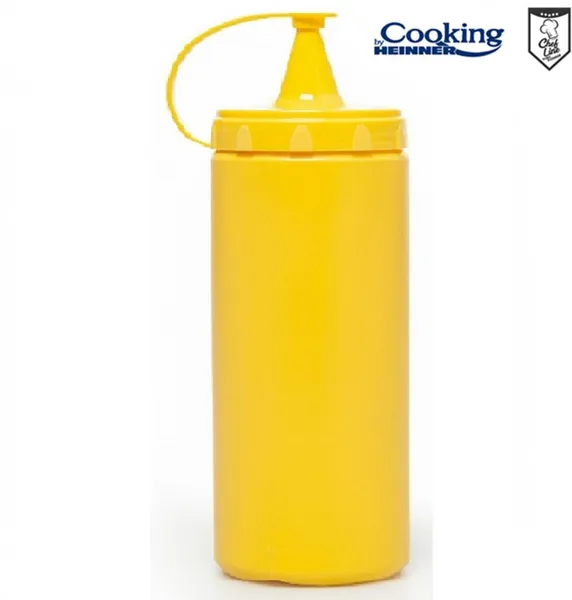 Dispenser pentru Sosuri HEINNER Chef Line 700 ml Galben