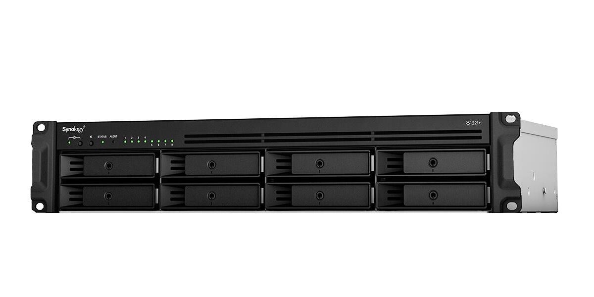 NAS SYNOLOGY RS1221+ 8-Bay AMD Ryzen V1500B 4GB DDR4