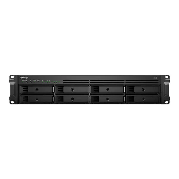NAS SYNOLOGY RS1221+ 8-Bay AMD Ryzen V1500B 4GB DDR4 - imagine 2