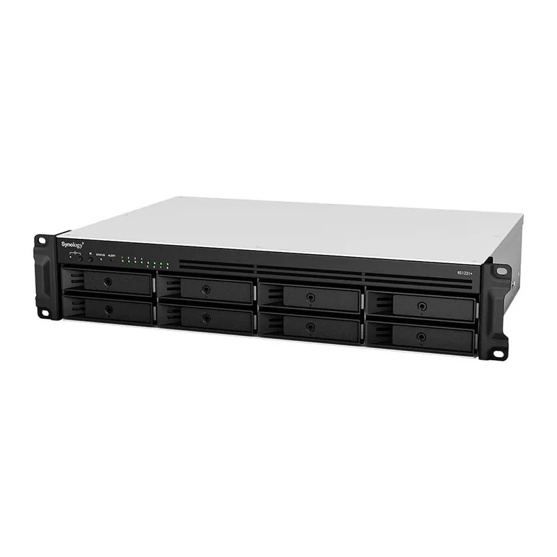 NAS SYNOLOGY RS1221+ 8-Bay AMD Ryzen V1500B 4GB DDR4 - imagine 3
