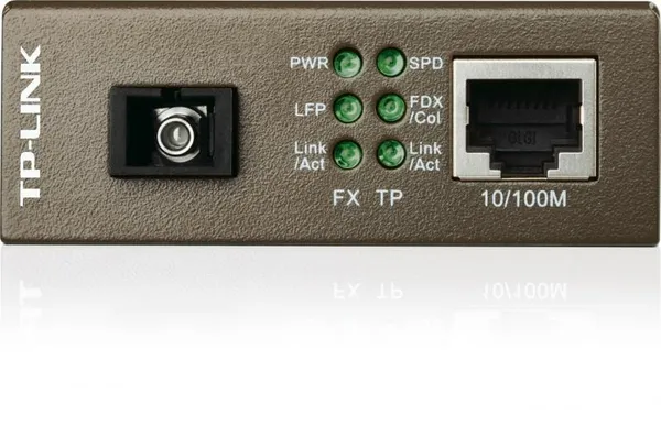 Media Convertor TP-LINK MC112CS 2 porturi - imagine 2