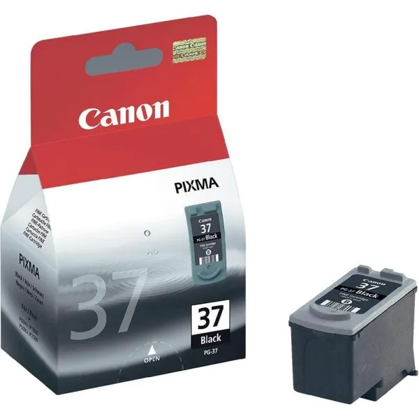 Cartuș Cerneală CANON PG-37 Black 11 ml Original - imagine 2