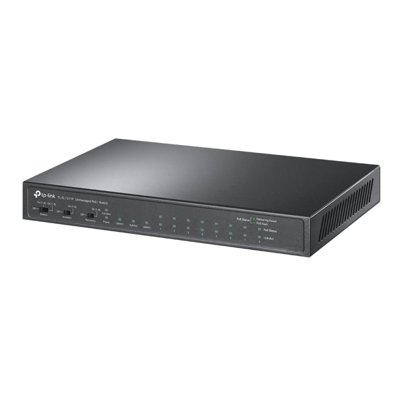 Switch Desktop TP-LINK TL-SL1311P 8-Port PoE+ Gigabit 65W